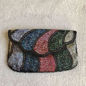 Vintage Beaded Minaudiére Clutch